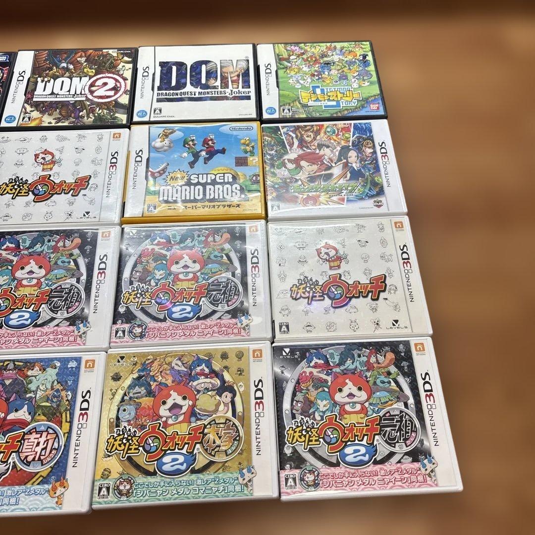 任天堂3DSソフト　DSソフト 16本セット　妖怪ウォッチ他