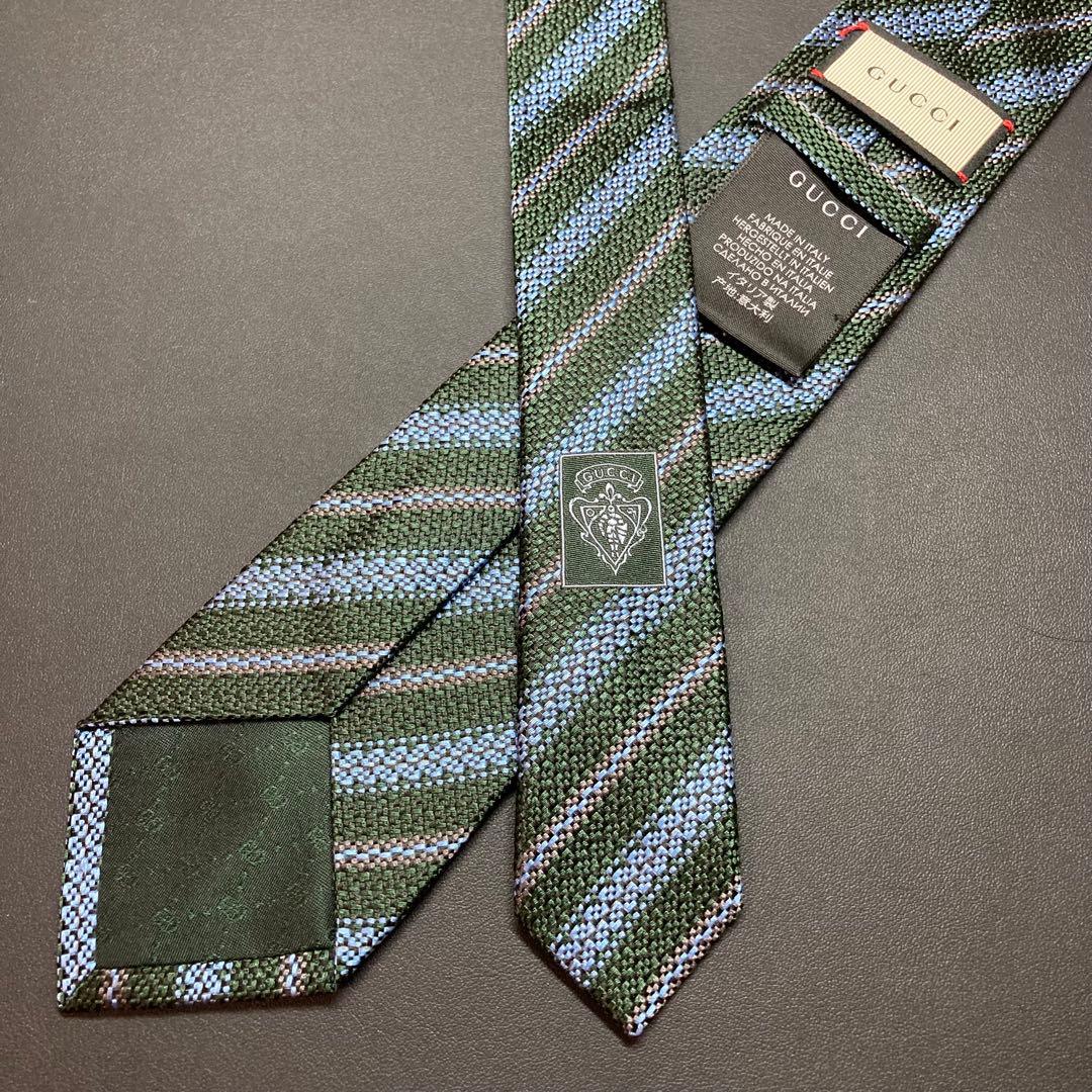 yoshiさま専用【美品】GUCCI グッチ　ネクタイ　ストライプ
