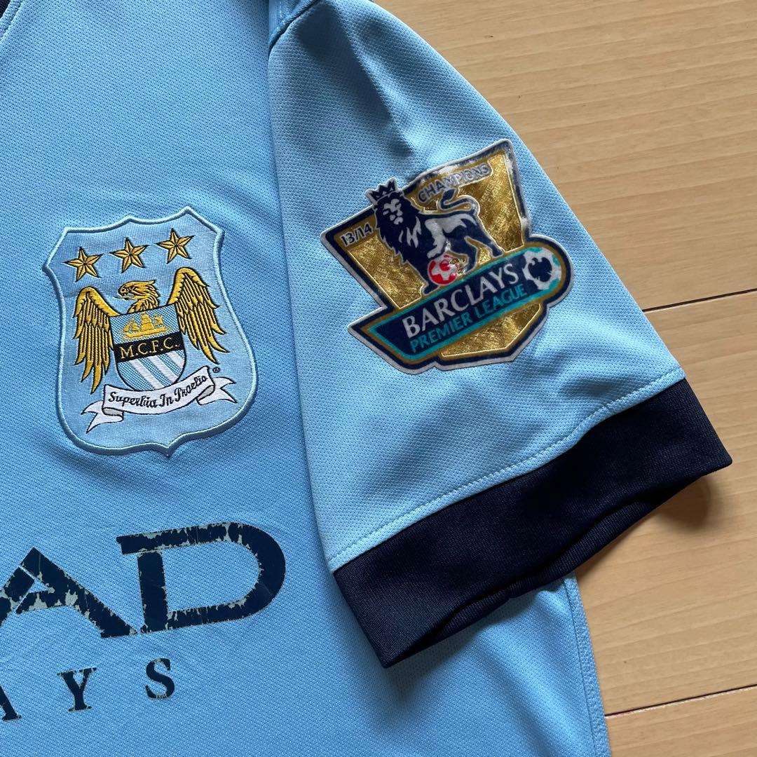 14/15 NIKE マンチェスターシティ ユニフォーム オーセンティック