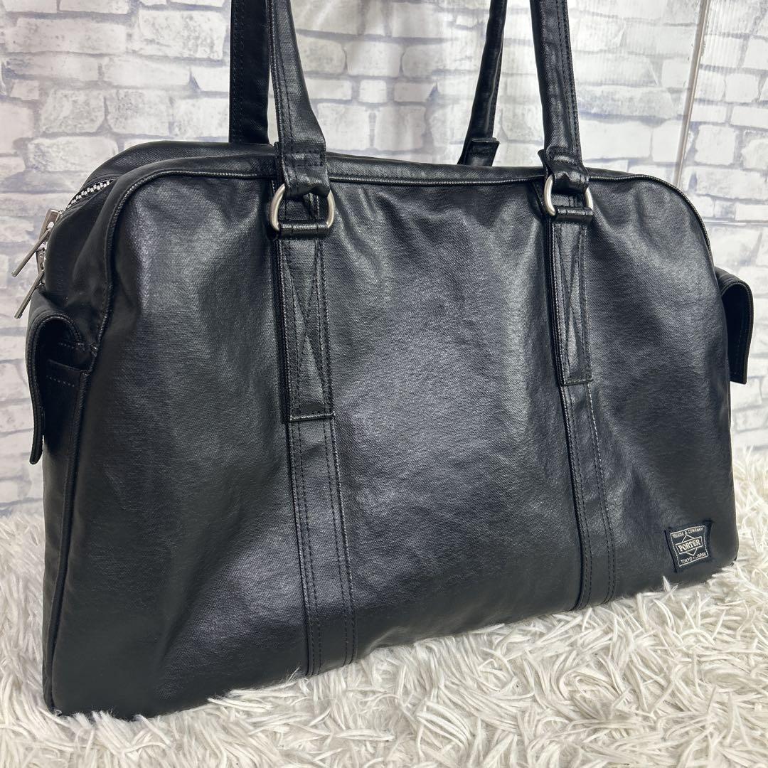 PORTER フリースタイル　ボストンバック　ブラック　吉田カバン　取り説付き