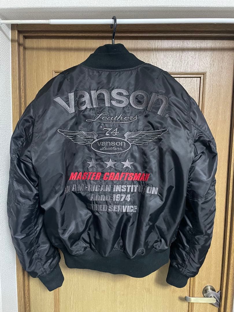 vanson MA-1 ウィンタージャケット　Lサイズ