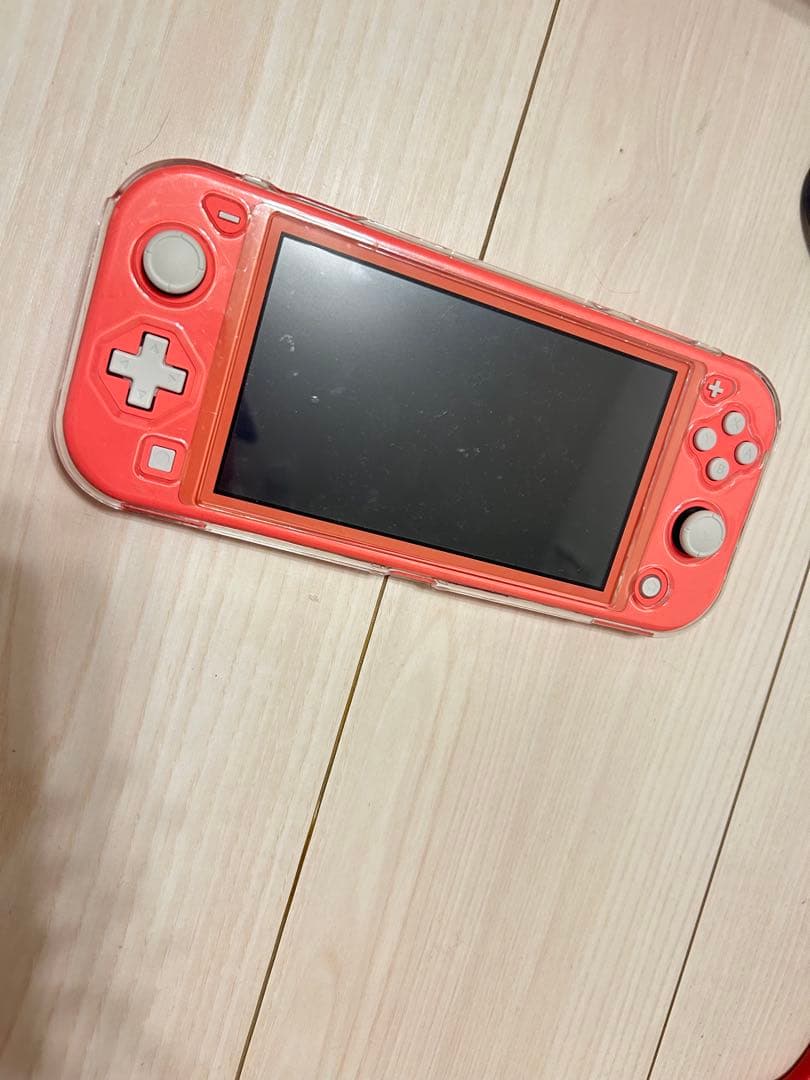 Nintendo Switch Lite ピンク 本体　透明カバー付き