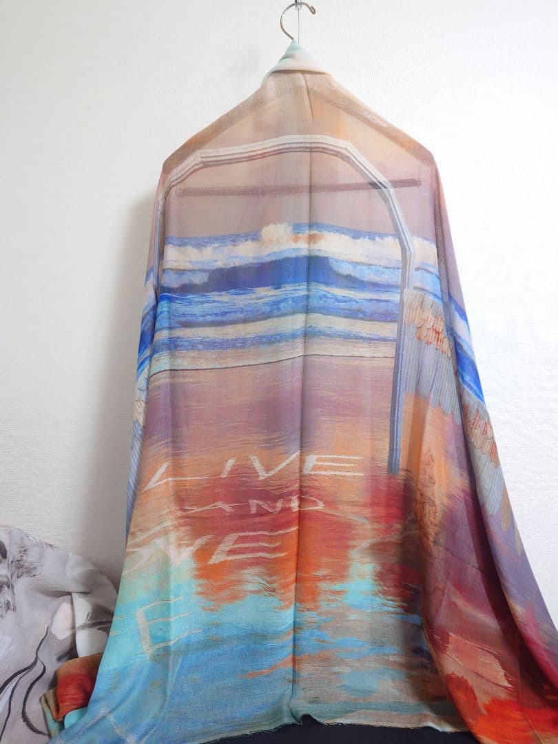 ファリエロ サルティ　Faliero Sarti　ストール　海と生命と愛