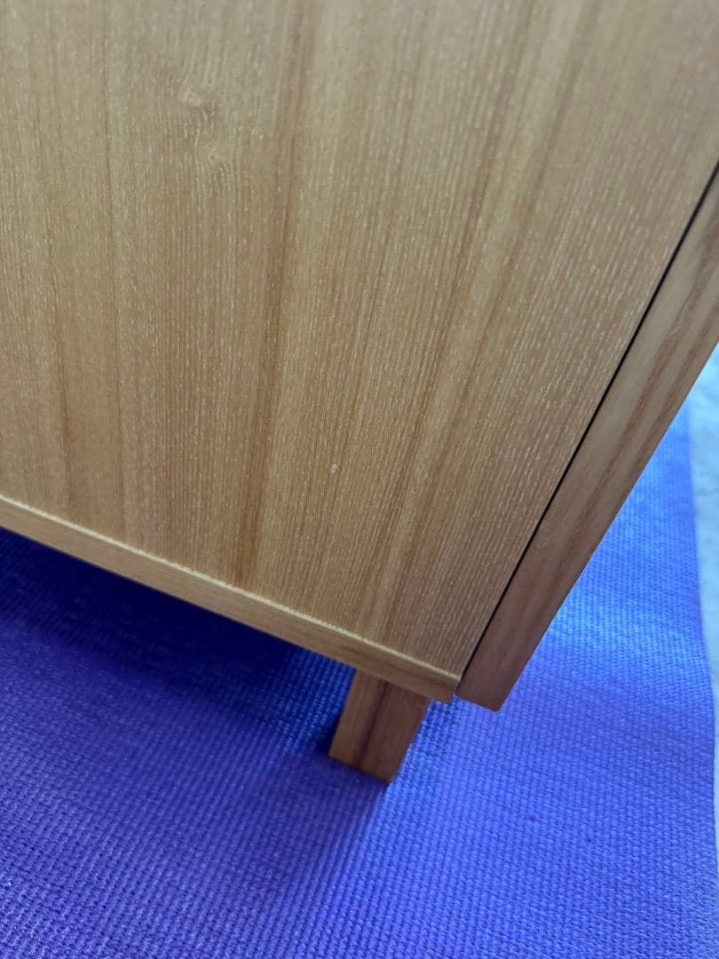 toko 廃盤品 無印良品 テレビボード 110cm タモ材 SE11TV