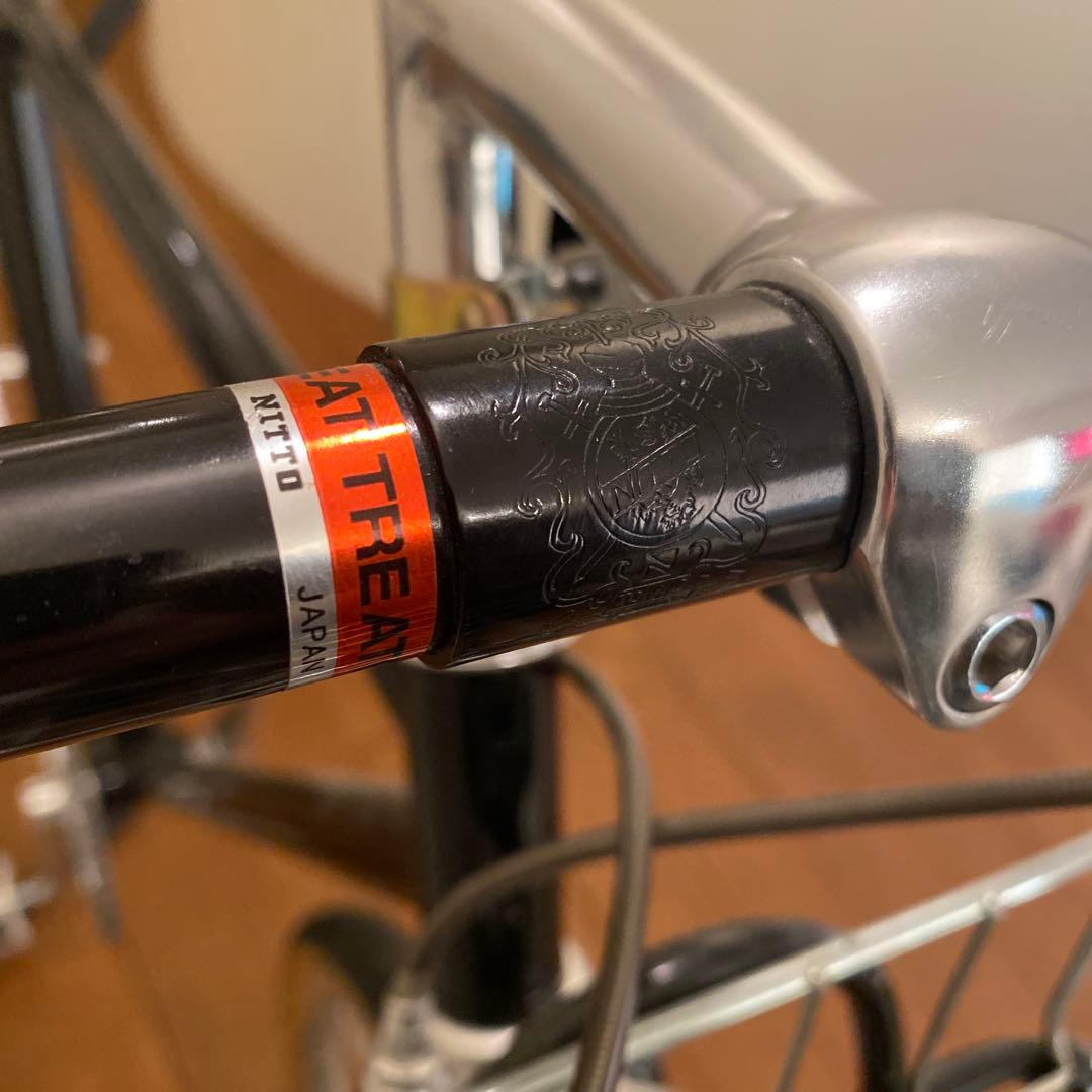 BLUE LUG ピストバイク クロモリ手組 ブラック