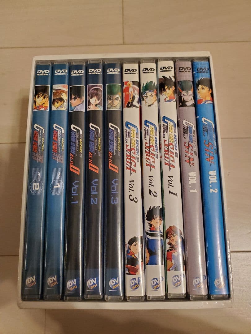 新世紀GPXサイバーフォーミュラ DVD BOX 韓国版