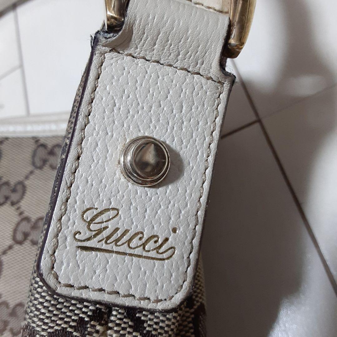 GUCCI グッチ アビー GGキャンバス ショルダーバッグ 斜め掛け
