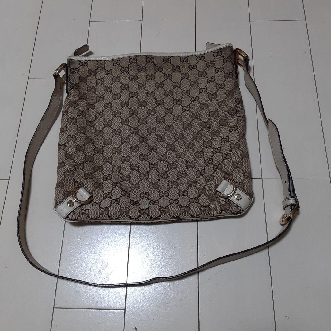 GUCCI グッチ アビー GGキャンバス ショルダーバッグ 斜め掛け