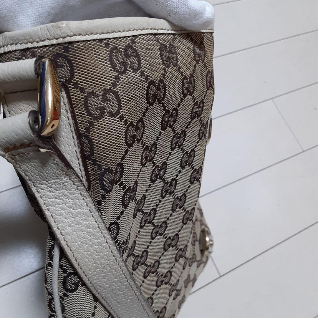 GUCCI グッチ アビー GGキャンバス ショルダーバッグ 斜め掛け