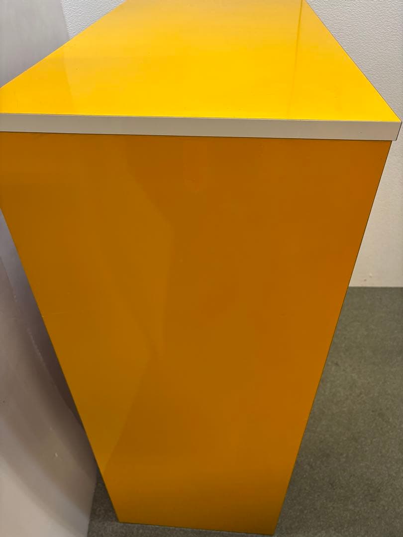 昭和レトロポップ家具　当時物　ヴィンテージチェスト　整理タンス　カラフルタンス