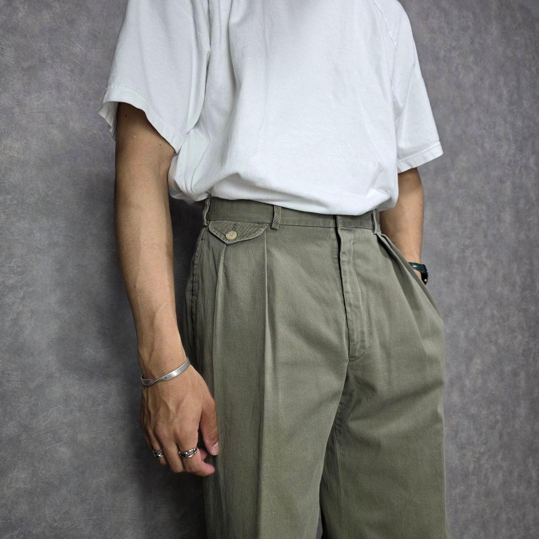 PoloByRalphLauren70sラルフローレンチノトラウザーズポロチノ