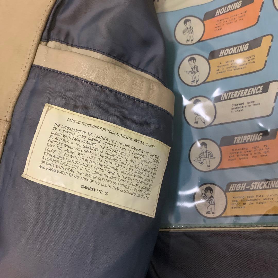 AVIREX スタジャン　GOALERS ジャケット