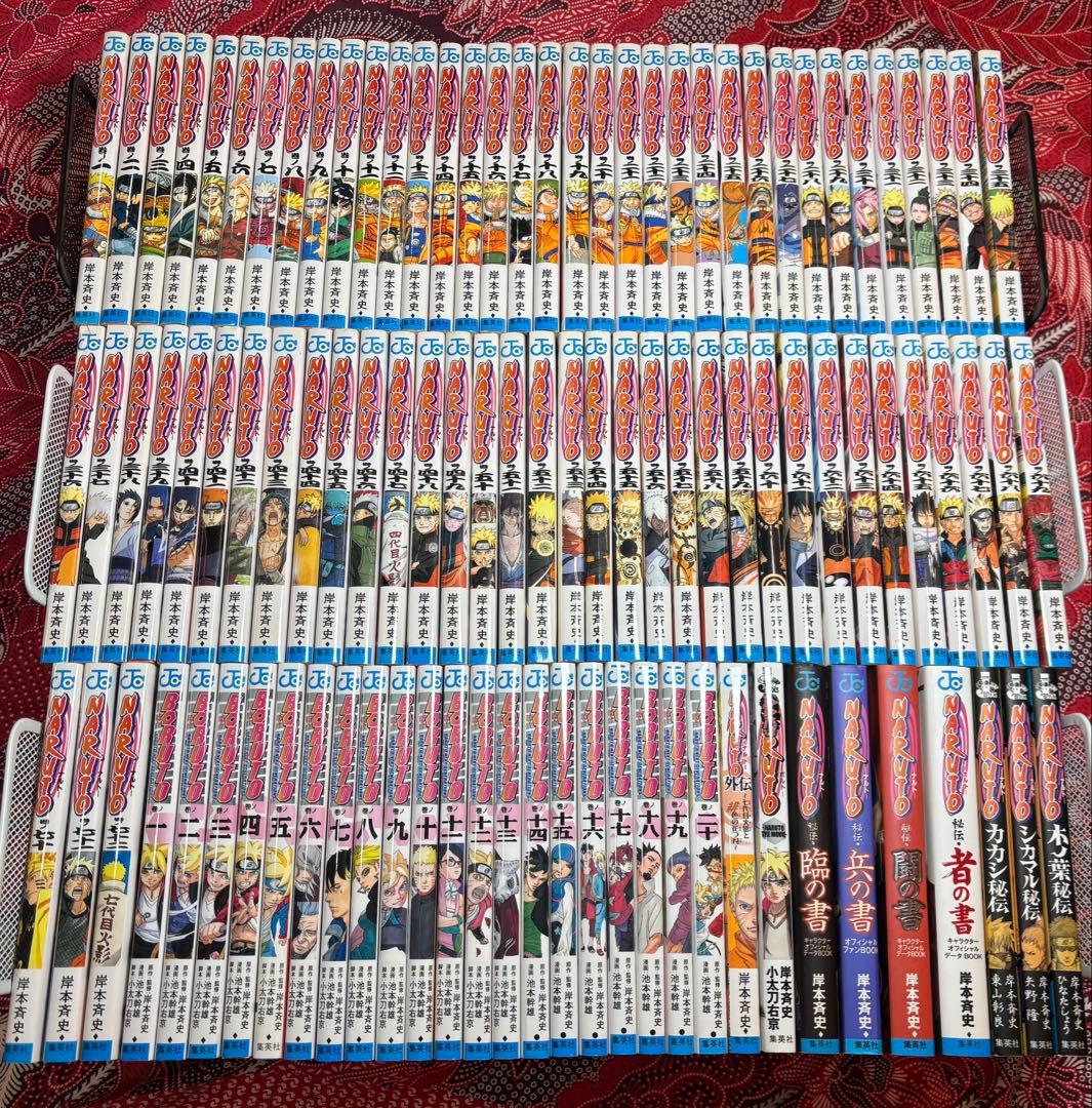 NARUTO-ナルト- 全72巻 ＋ BORUTO 全20巻 ＋ 関連本多数‼︎