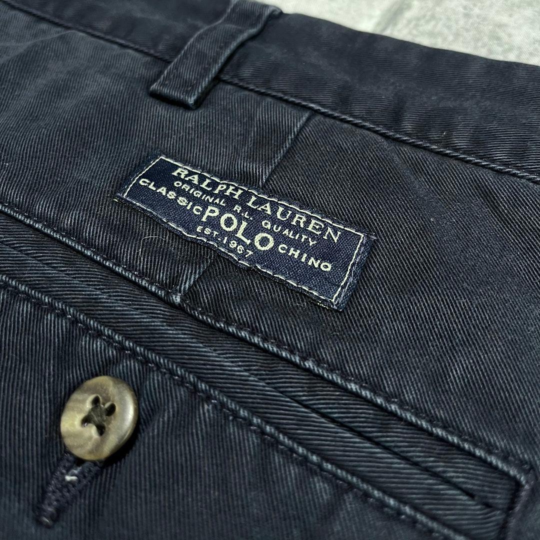 90-00s POLO ラルフローレン ポロチノ ANDREW ツータック 36