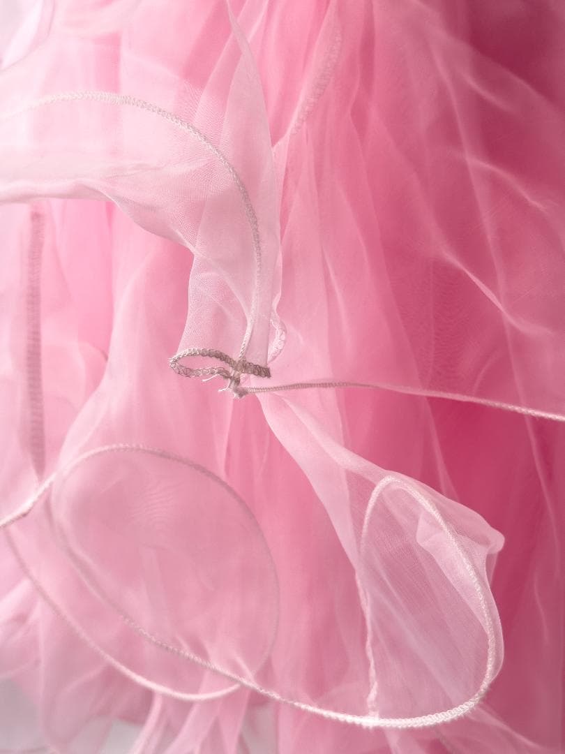 社交ダンス スタンダードドレス ピンク