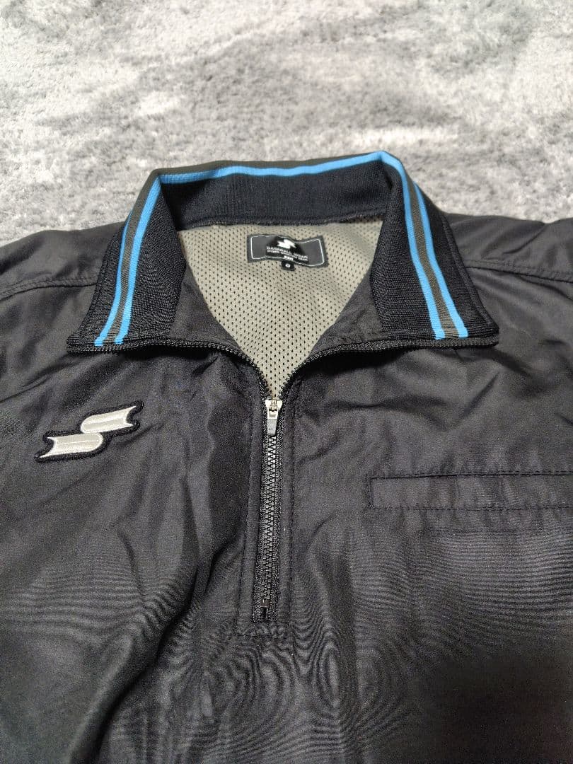 野球審判用　ハーフジップジャンパー