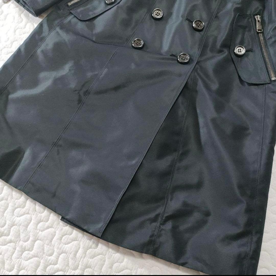 極美品バーバリーロンドン トレンチコートブラック　黒 L キルティングライナー付