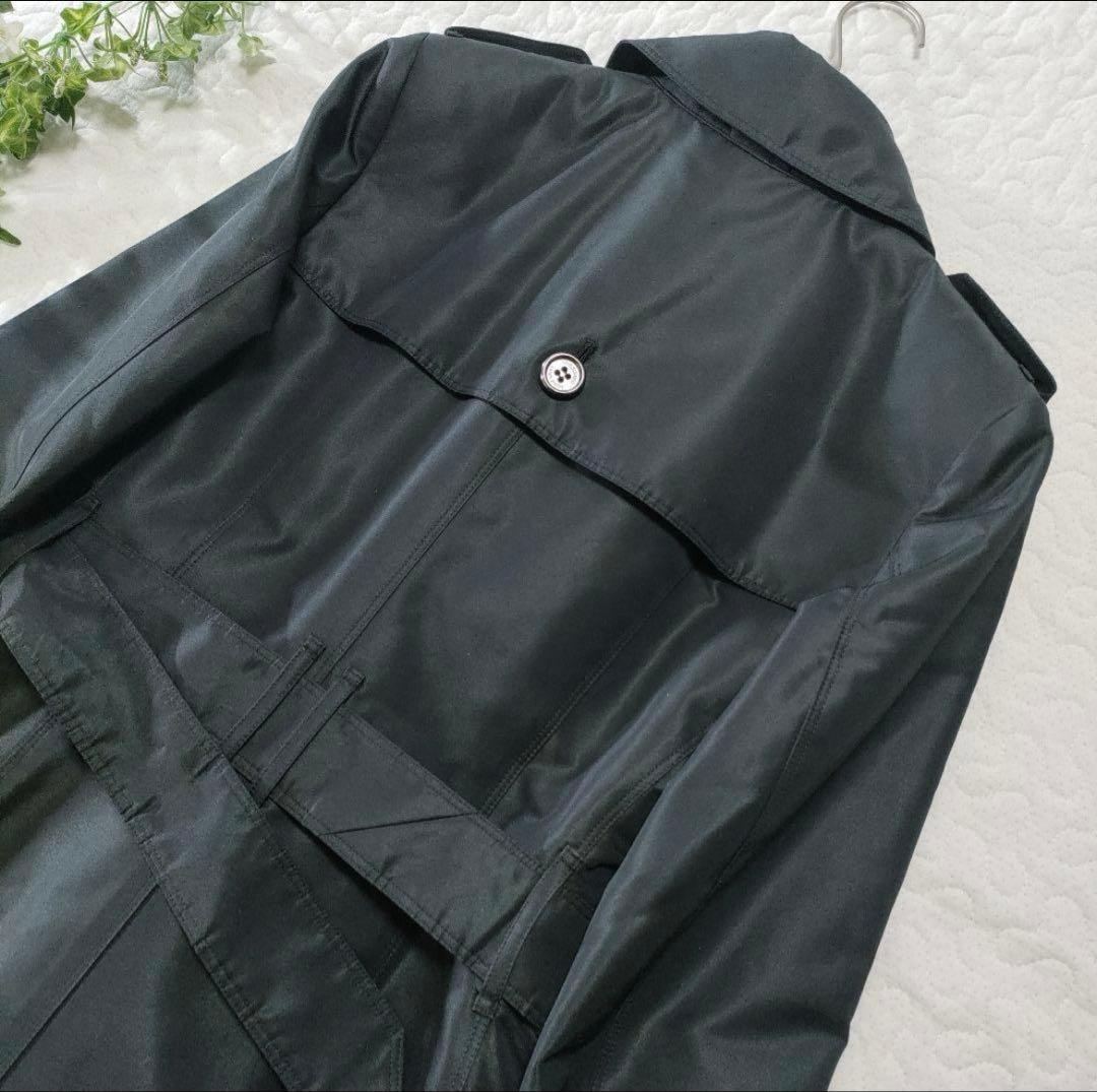 極美品バーバリーロンドン トレンチコートブラック　黒 L キルティングライナー付