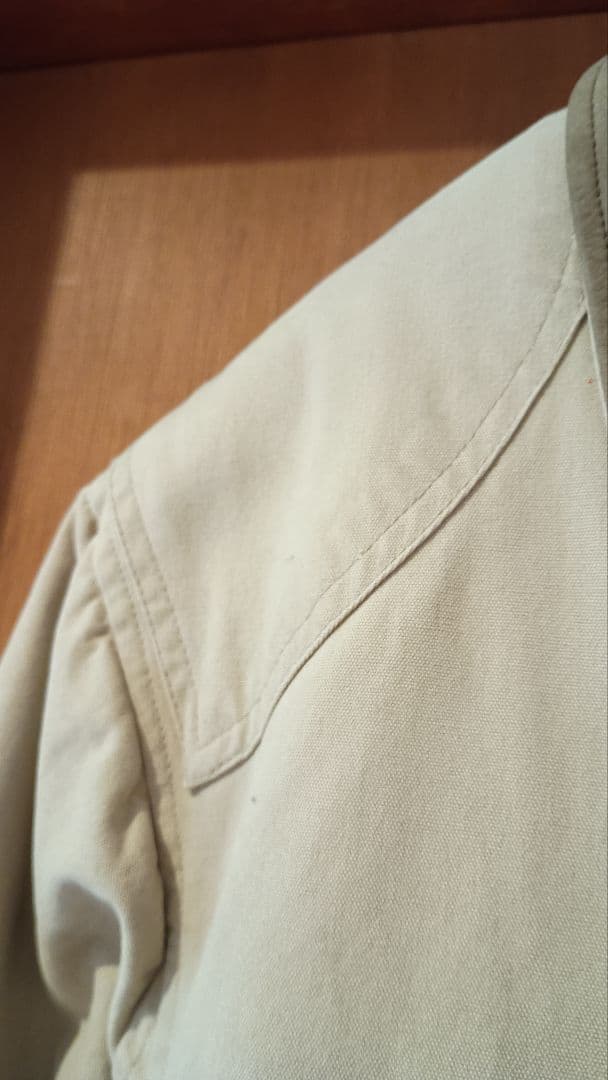 90s free country usa hunting jacket 襟レザー