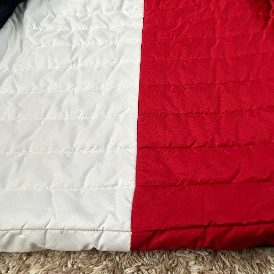 【美品】 トミーヒルフィガー ダッフルコート 中綿 ウール M トリコロール