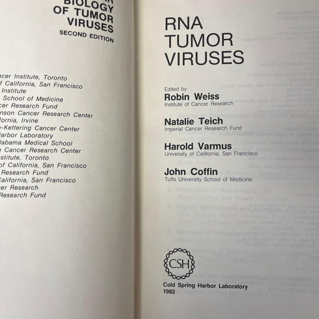 RNA Tumor Viruses 第二版