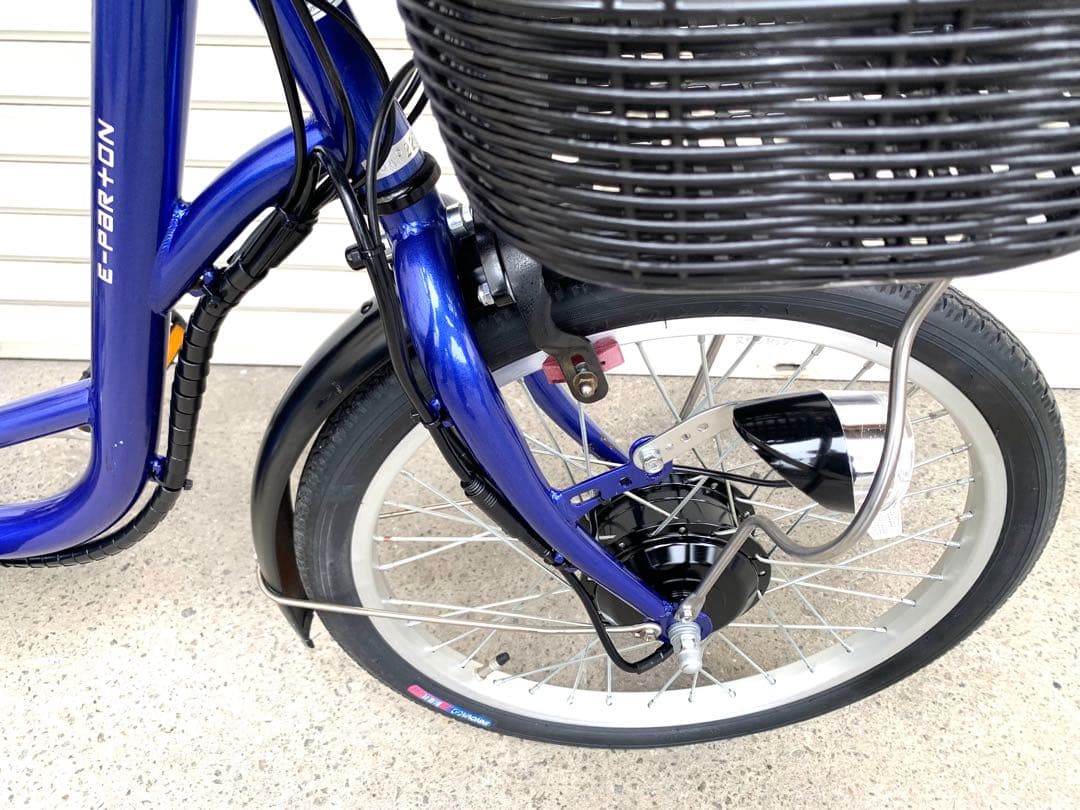 送料無料 E-PAR+ON電動アシスト三輪自転車 5.8Ah 20-16インチ