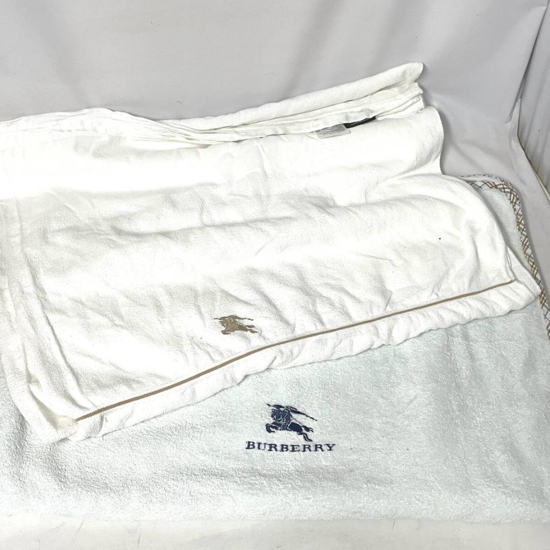 中古 ブランド毛布 まとめて 9枚 厚手 薄手 タオルケット Burberry