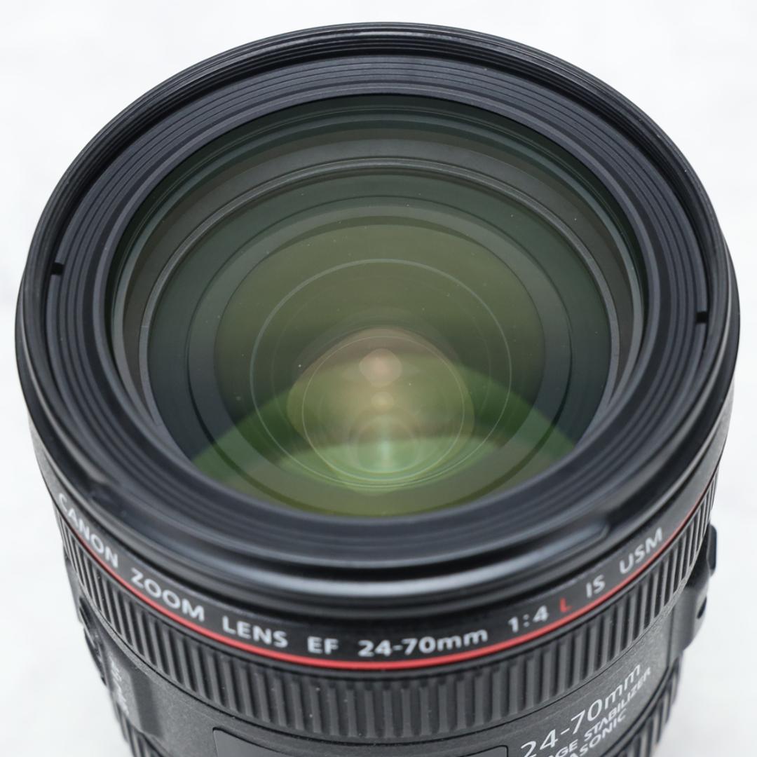 EF24-70mm F4L IS USM フード ケース 保護フィルター付き