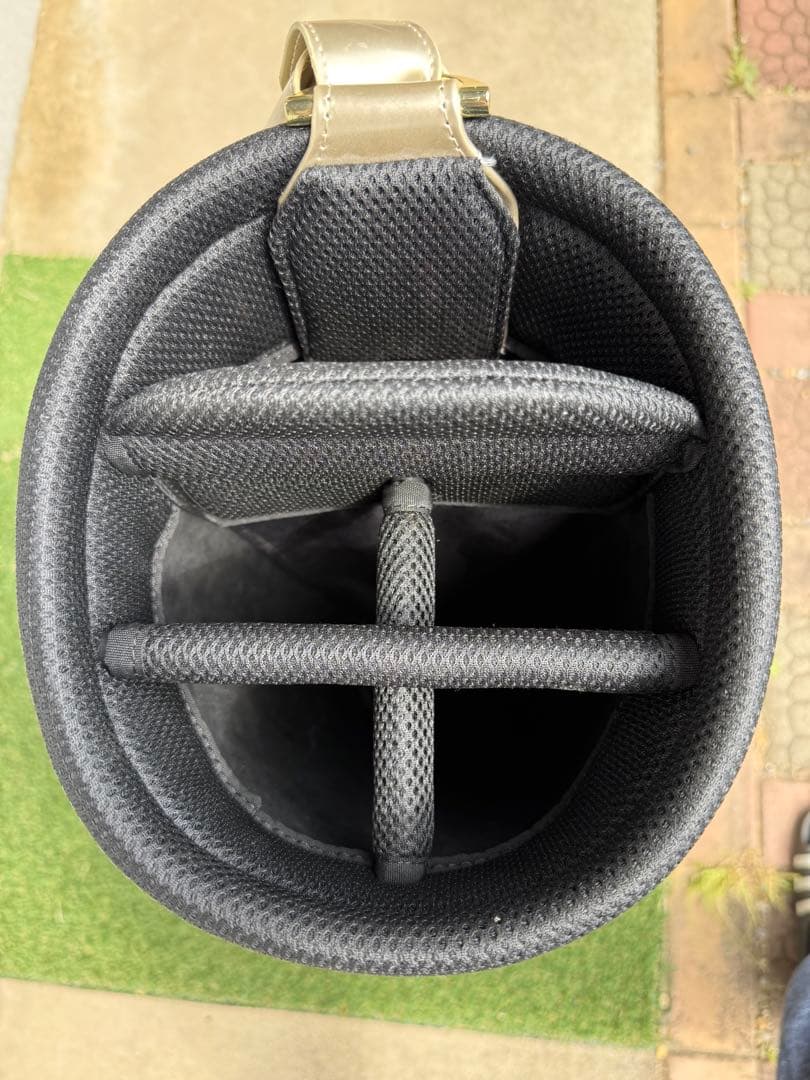 中古 2022 ＭＵスポーツ キャディバッグ 大理石柄 ミエコウエサコ