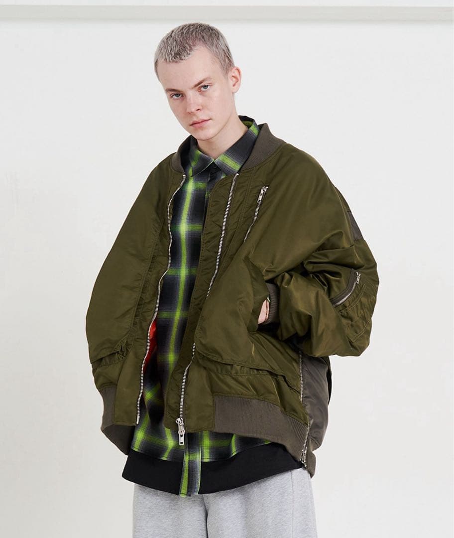 【新品未使用】SeeSew OVERSPEC MA-1 JACKET