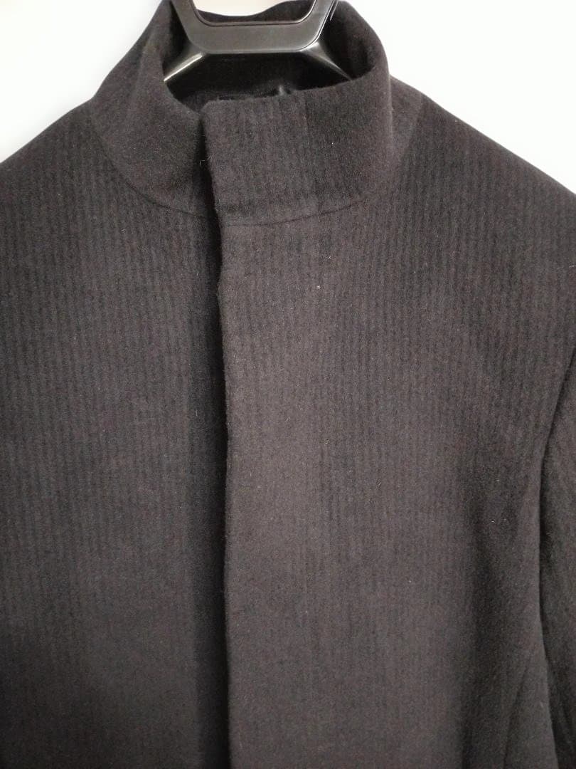 定価98000円★美品1点モノ★アンゴラ100％高級ロングコート百貨店購入★L