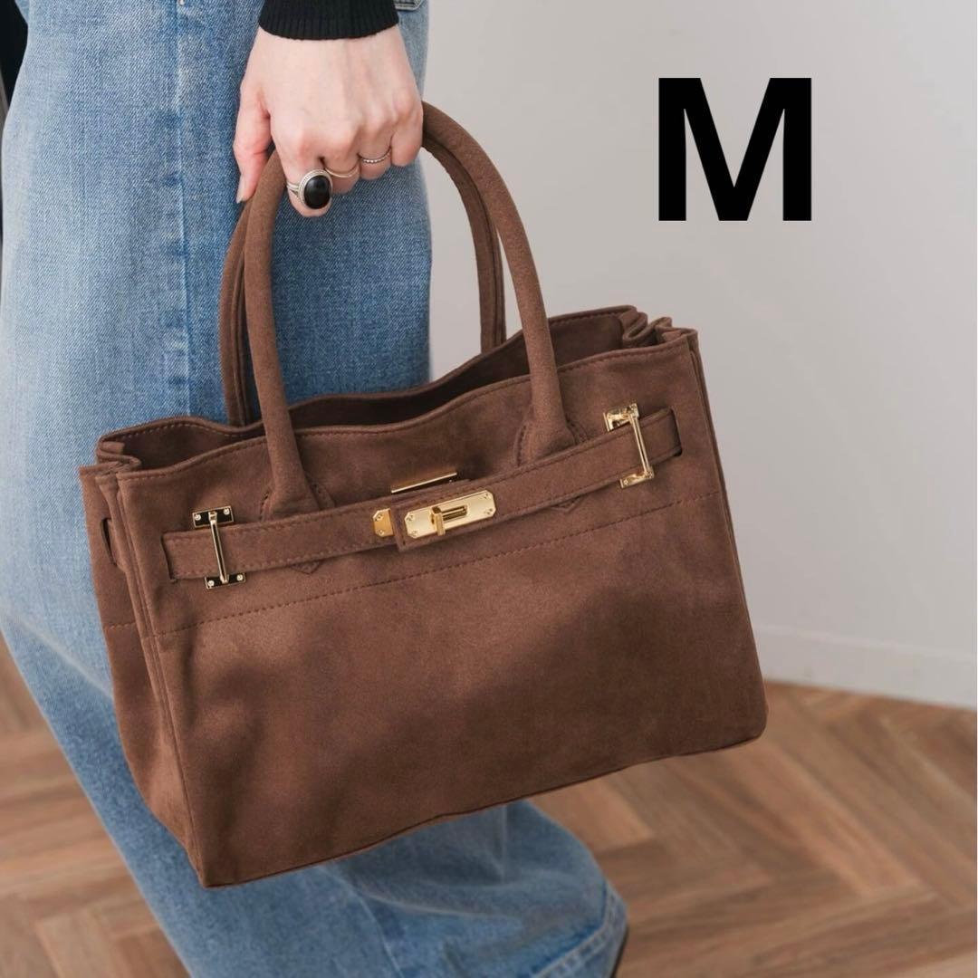 未使用 シータパランティカ スピックアンドスパン別注　フェイクスエードトート M