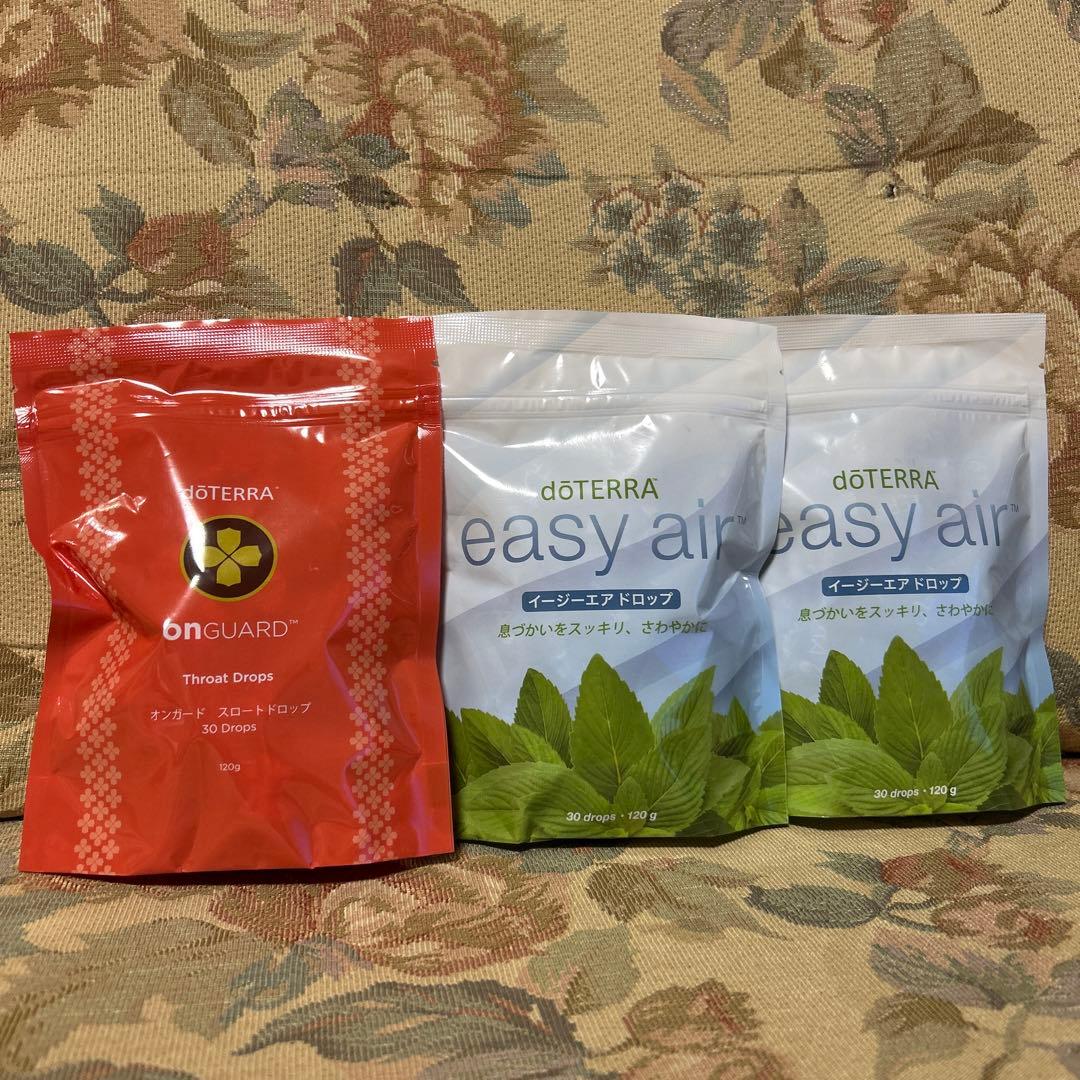 ドテラ　オンガードスロートドロップ×1 イージーエアドロップ×2