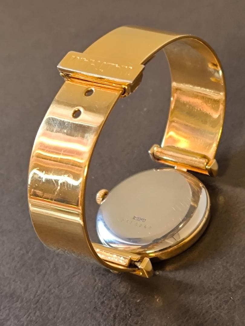 WALTHAM ウォルサム スイス製 手巻き 腕時計 ゴールド色ブレスレット