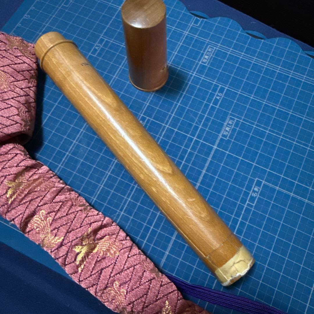 a*n様 篳篥 本管　煤竹　/盧舌12本付き