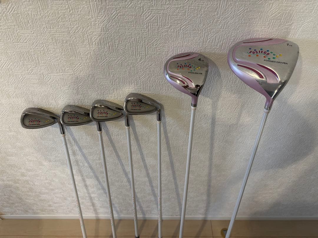レディースゴルフクラブセット 6本セット