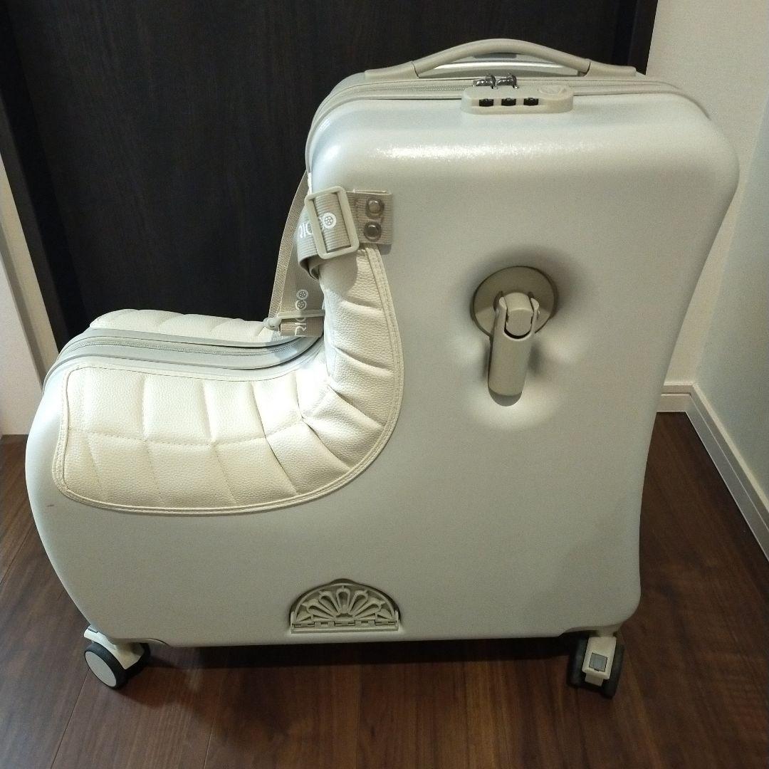 ノリッコ おしり痛くないクッション付 乗れるスーツケース