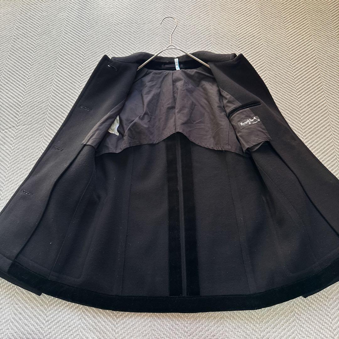 極美品 マーガレットハウエル ウールミドルコート ジャケットコート ウール100