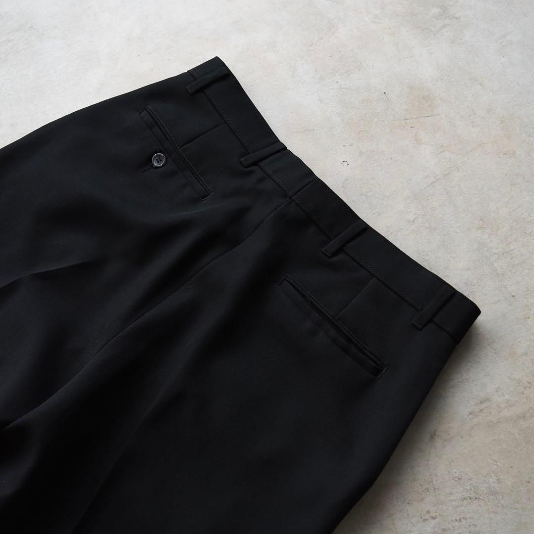 00s リーバイスアクションスラックス ブラック黒 USA W34L30 OVY