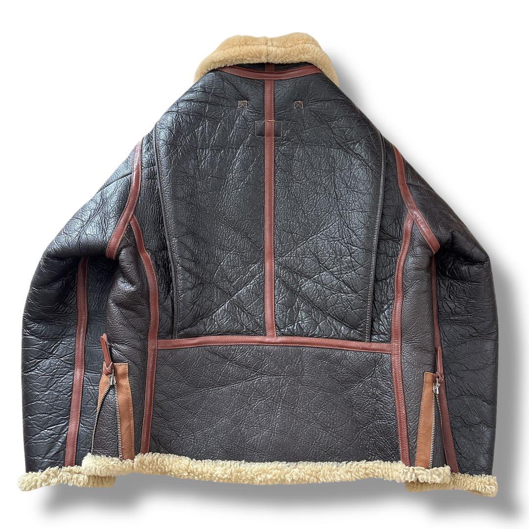 Buzz Rickson’s B-6 ムートン フライトジャケット 実寸M相当