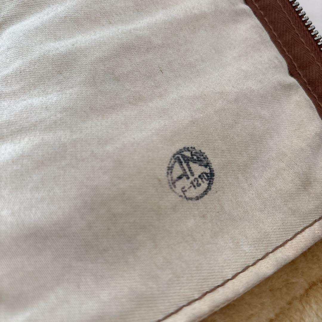 Buzz Rickson’s B-6 ムートン フライトジャケット 実寸M相当