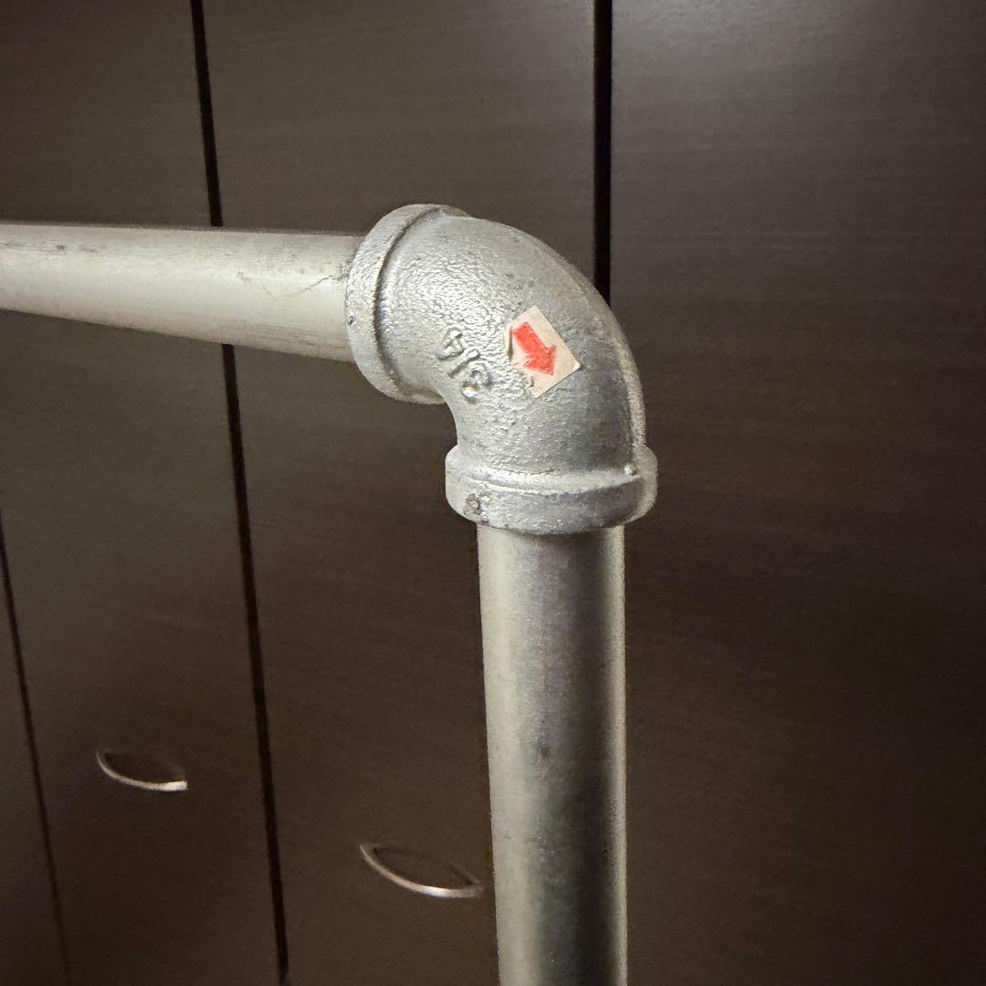 中古 パイプ ハンガーラックガス管 インダストリアル