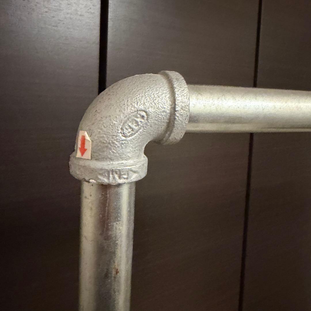 中古 パイプ ハンガーラックガス管 インダストリアル