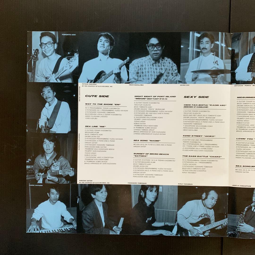 角松敏生／SEA IS A LADY（LPレコード／国内盤）