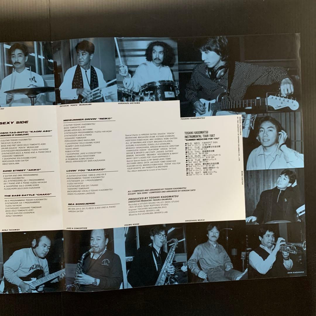 角松敏生／SEA IS A LADY（LPレコード／国内盤）