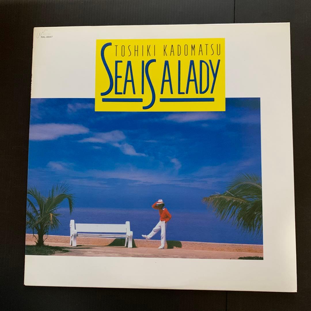 角松敏生／SEA IS A LADY（LPレコード／国内盤）