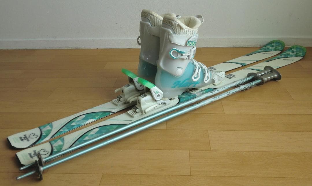 ■■11月限定■送料無料■Hart■女性用スキー4点セット■板150/靴24■■