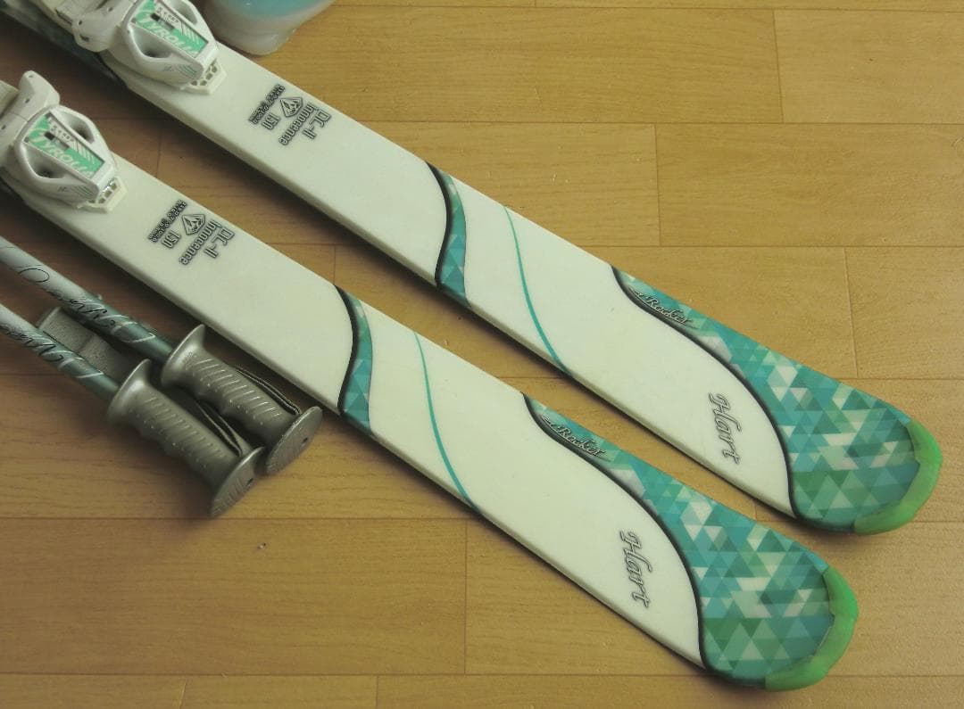 ■■11月限定■送料無料■Hart■女性用スキー4点セット■板150/靴24■■