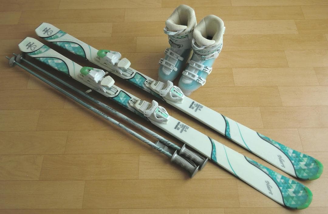 ■■11月限定■送料無料■Hart■女性用スキー4点セット■板150/靴24■■