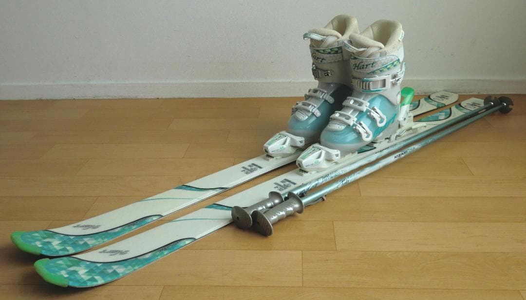 ■■11月限定■送料無料■Hart■女性用スキー4点セット■板150/靴24■■